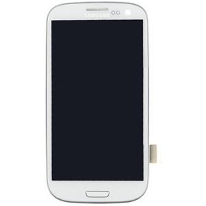 Samsung Galaxy S3 LCD Digitizer Combo Replacement With Assembly White GSM